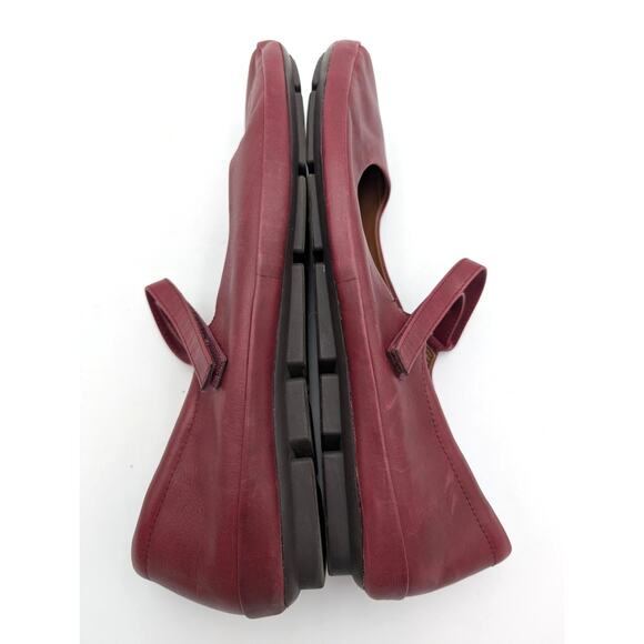 Naturalizer Behold Mary Jane Flat Women's Cranberry Size US9.5M EU40.5 - Picture 6 of 12